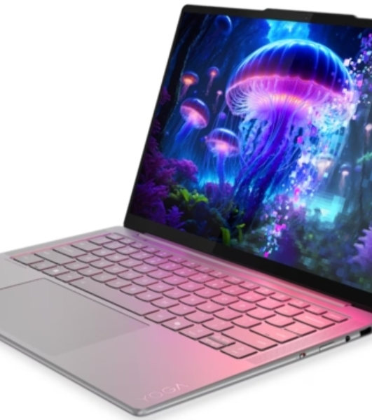 Ноутбук Lenovo Yoga Slim 7 14ILL10 14'(2880x1800 OLED)/Intel Core Ultra 7 256V(2.2Ghz)/16Gb/1024PCISSDGb/noDVD/Int:Intel Arc Graphics 140V/Cam/BT/WiFi/70WHr/war 1y/1.19kg/luna grey/Win11Home + 65W, RU kbd