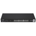 Коммутатор облачный управляемый Tenda TEG2226F, 24x1 Гбит/с, SFP 2x1 Гбит/с, установка в стойку, металлический корпус, фото 1