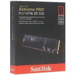 Накопитель SSD SanDisk Extreme M.2 2280 NVMe 2Tb, 51500MBs/4850MBs TBW 1200, SDSSDX3N-2T00-G26, 1 year, фото 1