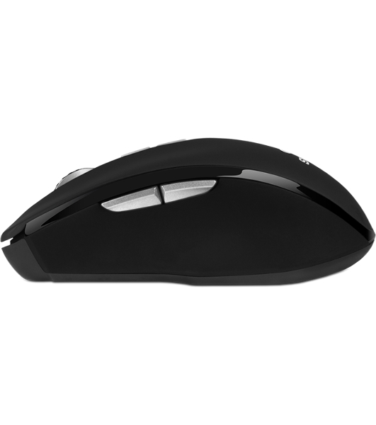 Мышь беспроводная SVEN RX-590SW черный, 1600 dpi, радиоканал, Bluetooth, USB, кнопки - 7