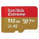 Флеш карта microSD 512Gb SanDisk microSDXC Class 10 UHS-I A2 C10 V30 U3 Extreme 190MB/s, фото2