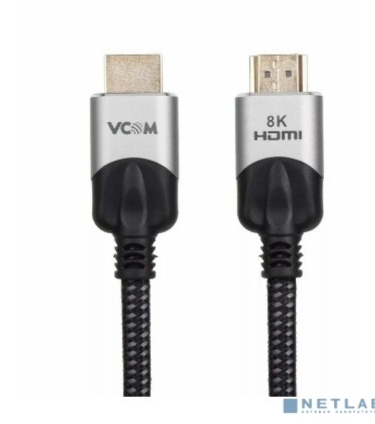 Кабель VCOM CG865-2M HDMI 19M/M,ver. 2.1, 8K@60 Hz 2 м VCOM CG865-2M