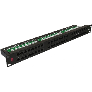 Патч-панель Sysmatrix PP 1901U.S485EU.M 19' 1U 48xRJ45 кат.5E