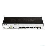 Коммутатор D-Link DGS-1210-08P/G3A, 8×1 Гбит/с PoE + 2×1 Гбит/с SFP, настраиваемый, фото12