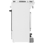 Плита газовая De Luxe 5040.42Г (КР) ЧР белый, конфорок 4 шт, духовка 46 л, 50 см x 85 см x 50 см, фото3