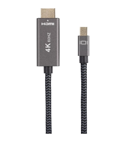 Кабель miniDisplayPort M-> HDMI M 4K@60Hz 1.8m Telecom,оплетка (TA562M-1.8M)