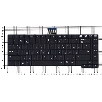 Клавиатура для ноутбука HP Elitebook 6930 6930p черная без Track Point, фото2