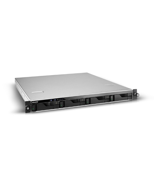 Сетевой накопитель ASUSTOR AS6504RS 4Bay/Intel Atom C3538, 2.1GHz/8Gb DDR4/noHDD,LFF(HDD,SSD),/2x1GbE(LAN)/4xUSB3.2; 90IX01G0-BW3S00