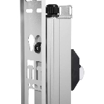 Блок силовых розеток Rem, IEC 60320 С13 х 12, IEC 60320 С19 х 8, вход колодка, 1863х45х60 мм (ВхШхГ), 32А, автомат, алюминий, с мониторингом, фото3