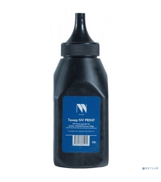 Тонер NVPrint for TN2240/HL-1112, HL-1212, DCP-151 Premium (50G) (бутыль)