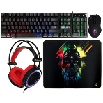 Комплект клавиатура+мышь Defender Singularity MKP-118 проводной, USB, 3200 DPI, чёрный, фото12