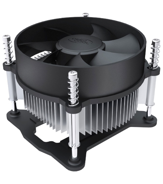 Кулер для процессора DEEPCOOL CK-11508 черный, 92 мм, алюминий, 2200 об/мин, 30.1 дБ, 3 pin, 65 Вт, 70 мм