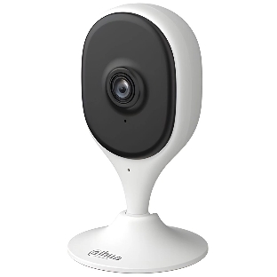 Компактная IP-видеокамера Dahua DH-IPC-C5AP-0280B с Wi-Fi 2.4ГГц 5Мп, 1/3.2” CMOS, объектив 2.8мм, обнаружение людей, ИК 10м, микрофон, динамик