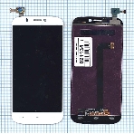 Дисплей для Micromax A300 Canvas Gold белый, фото 1