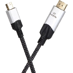 Кабель-переходник miniDisplayPort M-> HDMI M 4K@60Hz 1,5 м VCOM, фото15