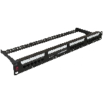 Патч-панель Sysmatrix PP 1901U.S245EU.M 19' 1U 24xRJ45 кат.5E UTP, фото 1