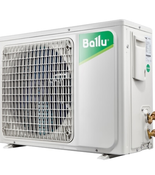 Внутренний блок сплит-системы канального типа Ballu BLC_D/in-24HN1_21Y 24000 BTU, 70 м², 42 дБ, охлаждение, обогрев, осушение, серый