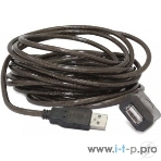 Кабель-удлинитель USB2.0 активный Gembird/Cablexpert UAE-01-5M, AM/AF, 5м, фото2
