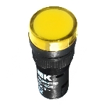 Арматура светосигнальная AD-16DS 24В AC/DC жел. IEK BLS10-ADDS-024-K05-16, фото 1