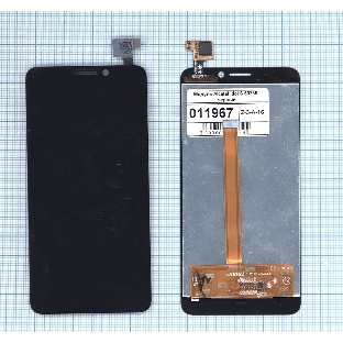 Дисплей для Alcatel One Touch Idol S 6035R черный