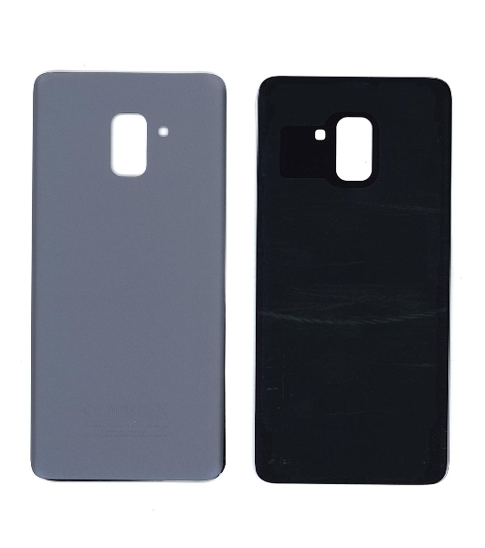 Задняя крышка для Samsung A730F Galaxy A8 Plus (2018) серебристый