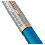 Ручка шариковая Parker 51 Premium (CW2169080) Turquoise GT, M, черные чернила, подарочная коробка, фото4