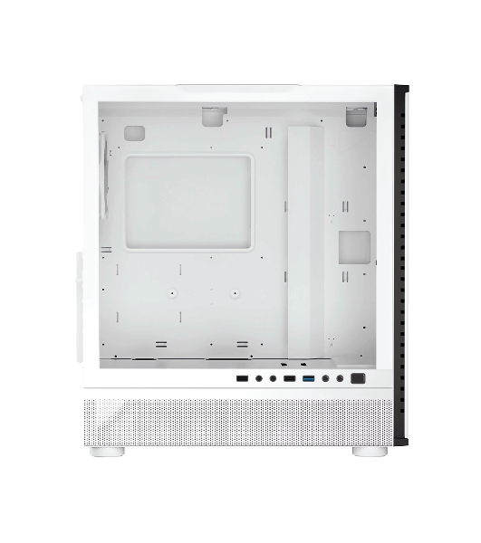 Компьютерный корпус PCCooler IE200 WH, Tempered Glass Full Tower, белый, TG, SPCC, 1x120мм ARGb E-ATX, ATX, mATX, mITX 180/380/220мм 4x2.5', 2x3.5', 7+3xPCI 1xUSB-A 3.0, 2xUSB-A 2.0 432x225x495мм