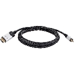 Кабель-переходник miniDisplayPort M-> HDMI M 4K@60Hz 1,5 м VCOM, фото14