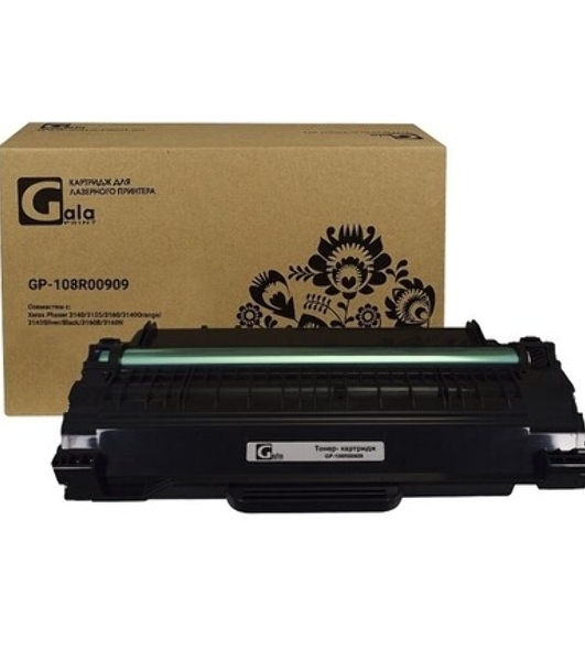 Картридж лазерный GalaPrint GP-108R00909 черный (2500 стр.) для Rank Xerox Phaser 3140/3155/3160B/3160N