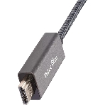 Кабель miniDisplayPort M-> HDMI M 4K@60Hz 1.8m Telecom,оплетка (TA562M-1.8M), фото5