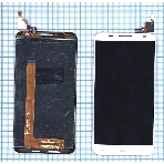 Дисплей для Alcatel Idol 2S 6050Y белый, фото2