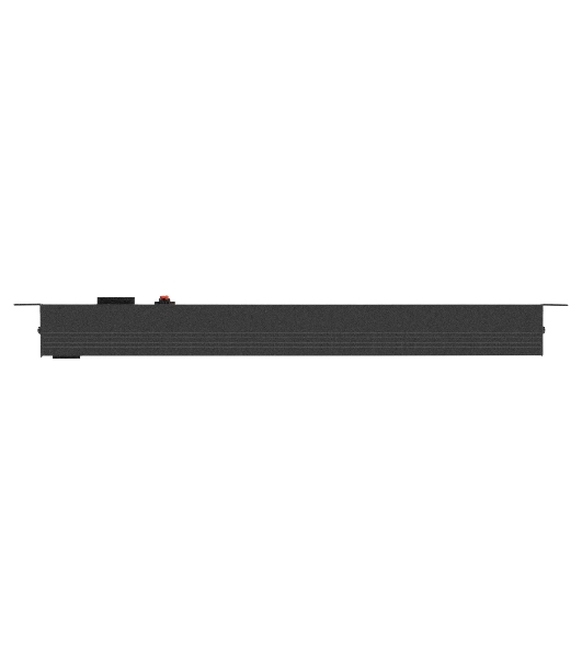 Блок розеток горизонтальный ExeGate ServerPro PDU-19H605 Al-6S-C14-SW-O, 19', 1U, Алюминий, 6 Schuko, С14, выкл. с подсветкой, защита от перегрузки, черный
