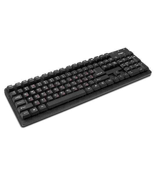 Клавиатура SVEN Standard 301 проводная, USB Type-A, чёрный