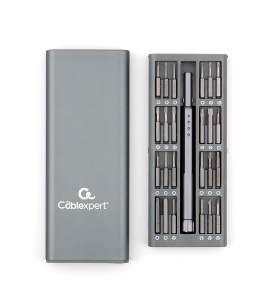 Отвертка с набором бит Cablexpert TK-SD-08R (49 предметов)