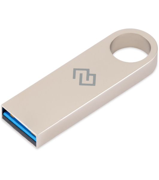 Флешка USB Digma DRIVE3 (DGFUL032A30SR), 32Gb, USB 3.0, R/W 70/30, серебристый