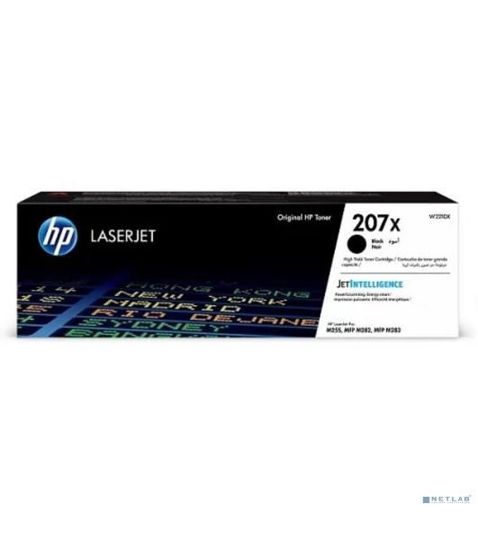 Картридж лазерный HP 207X черный (3150 стр)