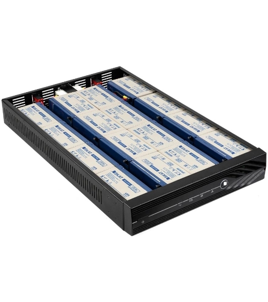 Бастион BC 192/9 RACK блок батарейный в корпусе 19' 2U,192В, емкость 9А·ч,16 АКБх9А·ч (407)