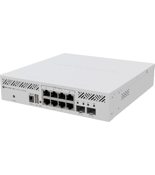 Коммутатор MikroTik CRS310-8G+2S+IN