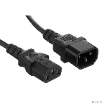 Кабель питания ExeGate Special EC-1S (C13->C14, 3*1.0мм2, CCA, черный, 1 м), фото4