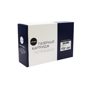 Драм-юнит NetProduct (N-DR-2080) для Brother HL-2130R/DCP-7055WR, 12K