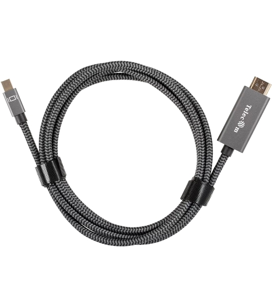 Кабель miniDisplayPort M-> HDMI M 4K@60Hz 1.8m Telecom,оплетка (TA562M-1.8M)