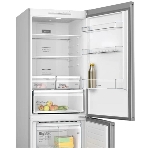 Холодильник Bosch KGN55VL21U нержавеющая сталь двухкамерный 375/105л морозилка снизу, No Frost, фото4