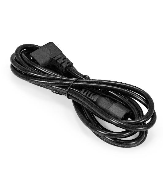 Кабель питания ExeGate Power EC-3P (C13 угловой->C14, VDE-250V-3*0.75мм2, медь, черный, 10A, 3м)