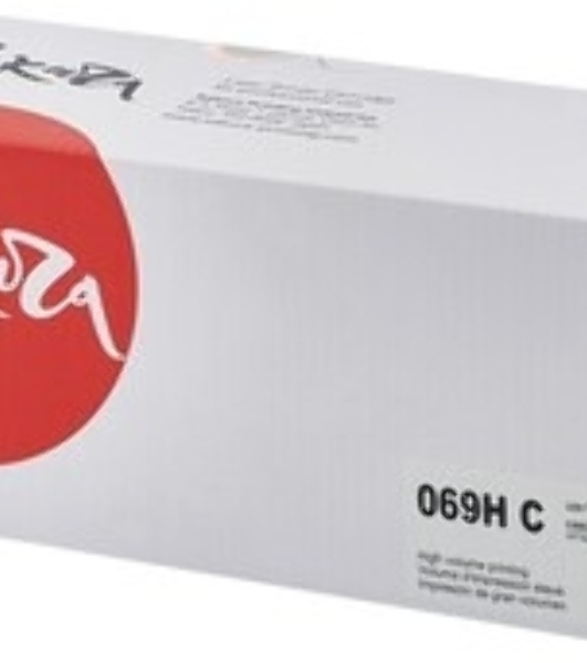 Картридж Sakura 069HC (5097C002) для Сanon, голубой, 5500к.