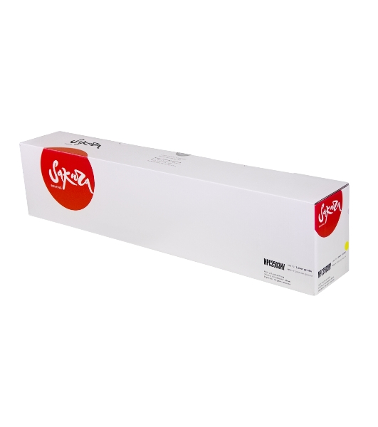 Тонер-туба Sakura MPC2503HY (841926) для Ricoh Aficio MP C2003/C2503/C2011, желтый, 9500 к.