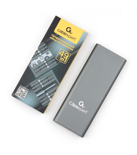 Отвертка с набором бит Cablexpert TK-SD-08R (49 предметов)