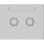Шкаф коммутационный NTSS LIME (NTSS-WL6U5545GS) настенный 6U 550x450 мм пер. дв. стекл несъемн. бок. пан. 30 кг серый 110 град., фото3