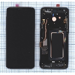 Дисплей (модуль) для Samsung Galaxy S9 Plus SM-G965F в сборе с тачскрином (Oled) черный, фото 1