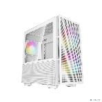 Компьютерный корпус Deepcool CH360 WH без БП, боковое окно (закаленное стекло), 2x140мм ARGb LED вентилятор спереди и 1x120мм ARGb LED вентилятор сзади, белый, mATX, фото9