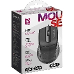 Мышь проводная Defender HIT MB-530 черный, 1000 dpi, USB, кнопки - 3, фото10